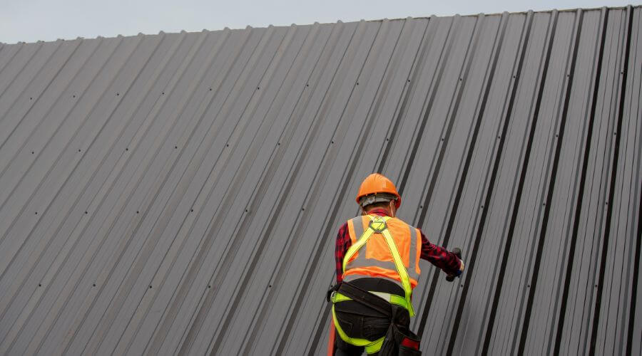 Professional metal roof installation services in Chloe, WV